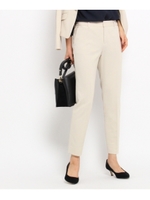 【洗える】カノコテーパードパンツ/ネイビー(093)