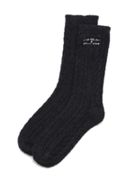 【Joel Robuchon & gelato pique】’スムーズィー’シルクミックスソックス/BLK