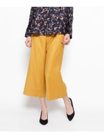 ジョーゼットワイドパンツ/キャメル(041)