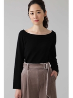 《B ability》ストレッチコードニット/ベージュ(040)