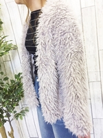 【Shelly island】プードルニットプルオーバー/ベージュ