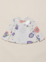 BABY プリムラプリント 長袖チュニック/パープル