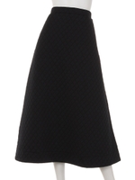 [BED&BREAKFAST]ODD QUILTING Skirt/BLUE