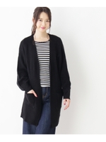 【マシンウォッシャブル】ロングカーディガン/グレー(012)