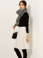 〓●JOC W/N ビーバーフレアスカート/LT.GRAY