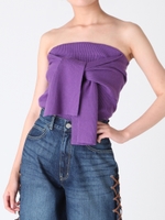 リボンニットベアビスチェ/GRN