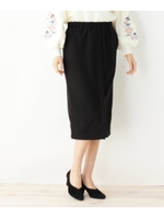 起毛ポンチスカート/ブラック(019)