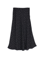 Suzyドットフレアスカート/アイボリー