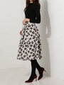 〓★JC LEO ジャカード タックスカート / ヒョウ / 豹 / レオパード/MOCA