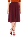 ハイカウントソフトデシンスカート/ワイン1(071)