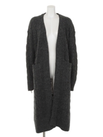 ケーブルニットガウン/CH