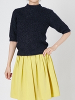 ラメフェザーニット/NVY