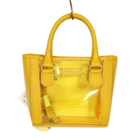 2015SS 新作 新品 バーバリーブルーレーベル レザーハンドバッグ イエロー系 d-000550 レディース