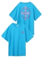 CROSS LOGO S/S BIG TEE/ライトブルー