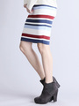 RETRO BORDER KNIT SKIRT/レトロボーダーニットスカート