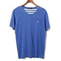 Tシャツ　胸ポケット 3 バーバリーブラックレーベル br01000901 BURBERRY BLACK LABEL ブルー メンズ