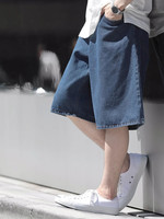 WEGO/デニムバギーショーツ