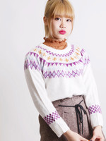 WEGO/ノルディックニット