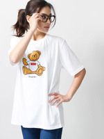 WEGO/ベアモチーフTシャツ