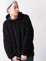 WEGO/ボアプルパーカー