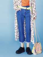 WEGO/ランダムカットフレアパンツ