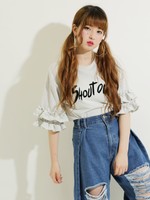 WEGO/ロックラメスウェット