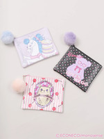 WEGO|【エコネココラボ】ポーチ