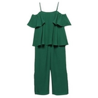 【50%OFF】【LIEN】オフショルダーキャミブラウス×パンツセットアップ