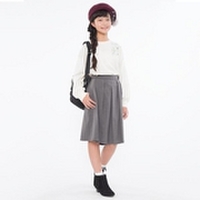 【50%OFF】フロントプリーツスカーチョ