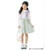 【50%OFF】【ニコ☆プチ掲載】リボンベルト＆フリルつきスカート