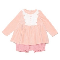 【50%OFF】ベロアプルオーバー&カボチャパンツセット