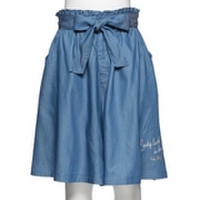 【50%OFF】ロゴ刺しゅう入りガウチョパンツ