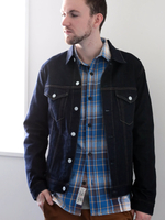 【Made in Japan】NEW PENCIL FIT DENIM JACKET/ストレッチデニムジャケット