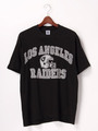 80's プリントTシャツ  LosAngelesRaiders ロサンゼルスレイダース NFL  
