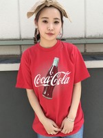 プリントTシャツ  Coca-Cola コカコーラ   