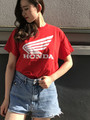 プリントTシャツ  HONDA ホンダ   