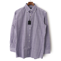 【新品】 BDシャツ M バーバリーロンドン 48010 BURBERRY LONDON パープル系 メンズ