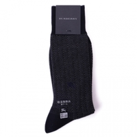 【新品】 くつ下 25〜26cm バーバリー 56861 BURBERRY ネイビー系 メンズ