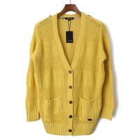 【新品】 カーディガン 1 バーバリーロンドン 48039 BURBERRY LONDON イエロー系 メンズ