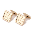 【新品】 カフス 1.7×1.7cm バーバリー y-000544 BURBERRY ゴールド系 メンズ