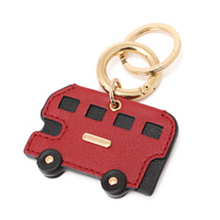 【新品】 キーホルダー 7×5cm バーバリー y-000625 BURBERRY レッド系×ブラック系 レディース