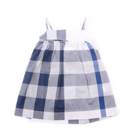 【新品】 キャミソール 12M バーバリー 49321 BURBERRY ブルー系×ホワイト系 ガールズ