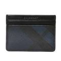 【新品】 コンパクトパスケース 10×7.5cm バーバリー y-001078 BURBERRY ネイビーブラック メンズ