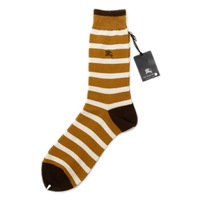 【新品】 ソックス 靴下  バーバリーブラックレーベル 61182 BURBERRY BLACK LABEL ブラウン系 メンズ