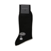 【新品】 ソックス 靴下 25〜26 バーバリー 51930 BURBERRY ブラック系 メンズ