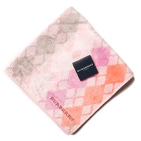 【新品】 タオルハンカチ  バーバリーロンドン 68849 BURBERRY LONDON ピンク レディース