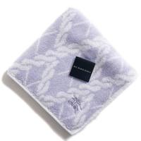 【新品】 タオルハンカチ　柄  バーバリーロンドン 67449 BURBERRY LONDON ブルー レディース