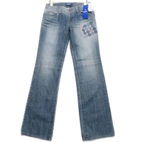 【新品】 デニムロングパンツ ブルー 38 バーバリーロンドン 67819 BURBERRY LONDON ブルー レディース