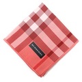 【新品】 ハンカチ  バーバリー 61274 BURBERRY レッド レディース