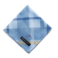 【新品】 ハンカチ  バーバリーロンドン 64198 BURBERRY LONDON ブルー レディース